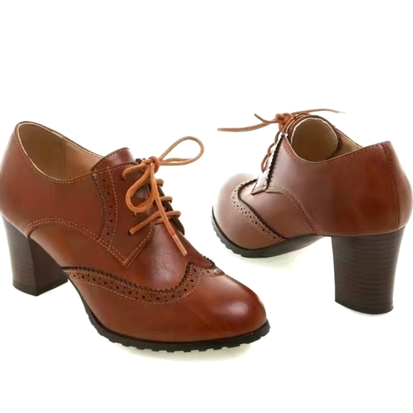 Shoes - BROGUES WEDGE HEELS